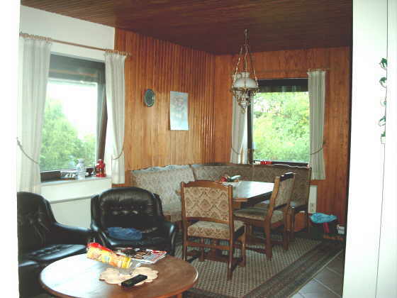 Ferienhaus Seestern auf Holnis an der Ostsee: Das Wohnzimmer
